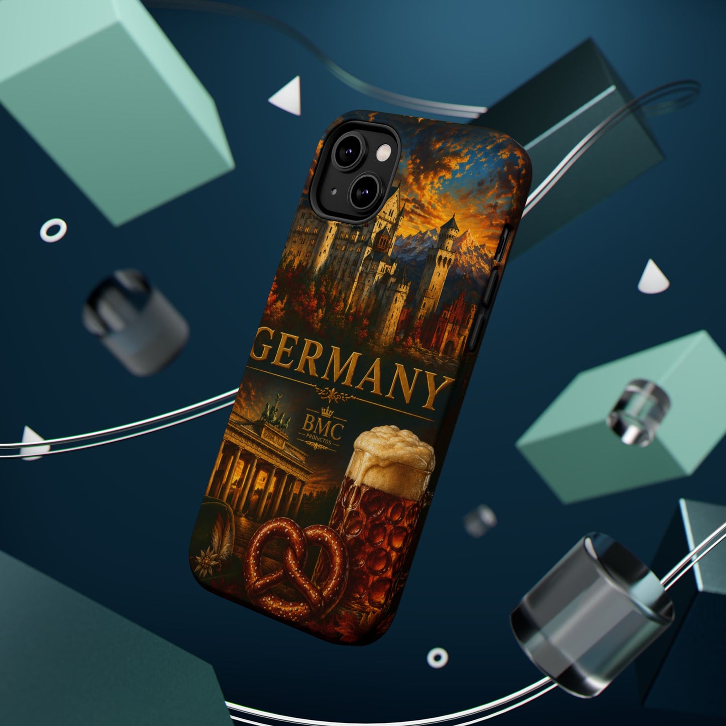 "Funda Magnética Reforzada Alemania: Fortaleza, Historia y Tradición 🎖️🏰🍺"