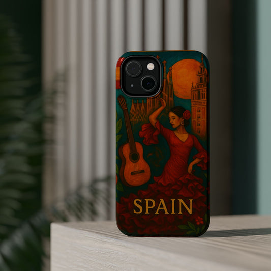 "Funda Magnética Reforzada Magnética Reforzada España: Pasión, Arte y Sabores que Enamoran 🎨💃🍷"