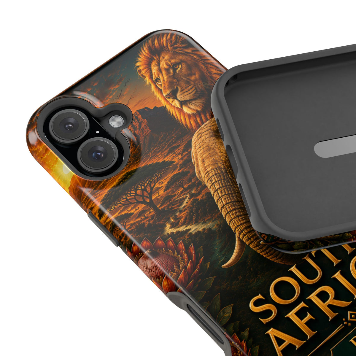 "Reinforced Magnetic Case South Africa 🌍 – A world of adventure and diversity"