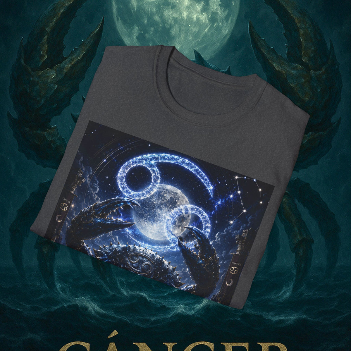 "Camiseta ♋ Cáncer — Guardián de las profundidades"