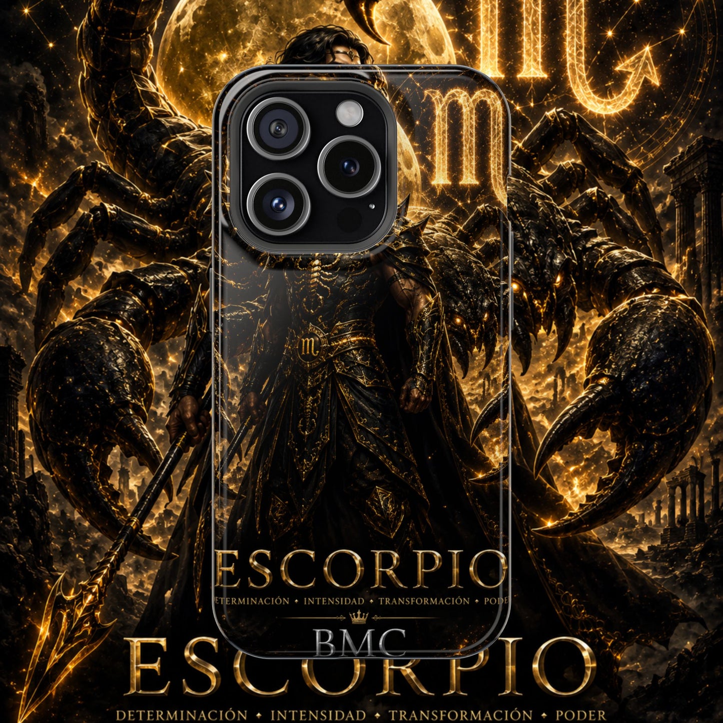 "Funda Magnética Reforzada ESCORPIO – El Vigilante de las Sombras"