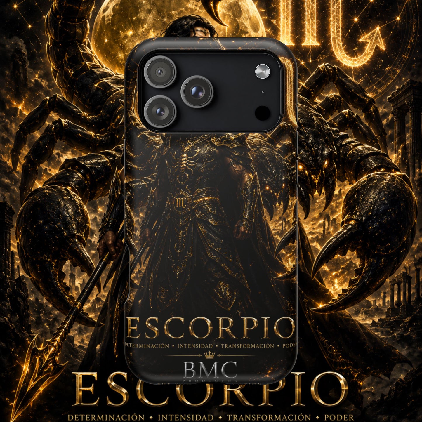 "Funda Magnética Reforzada ESCORPIO – El Vigilante de las Sombras"