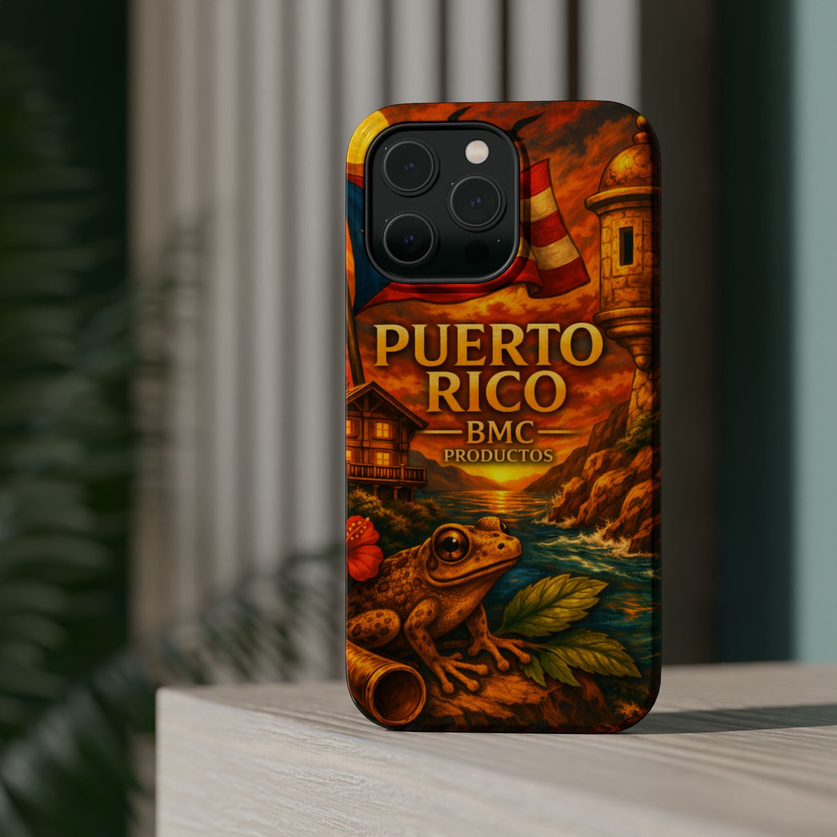 "Reinforced Magnetic Case Puerto Rico – Caribbean rhythm, soul, and color"