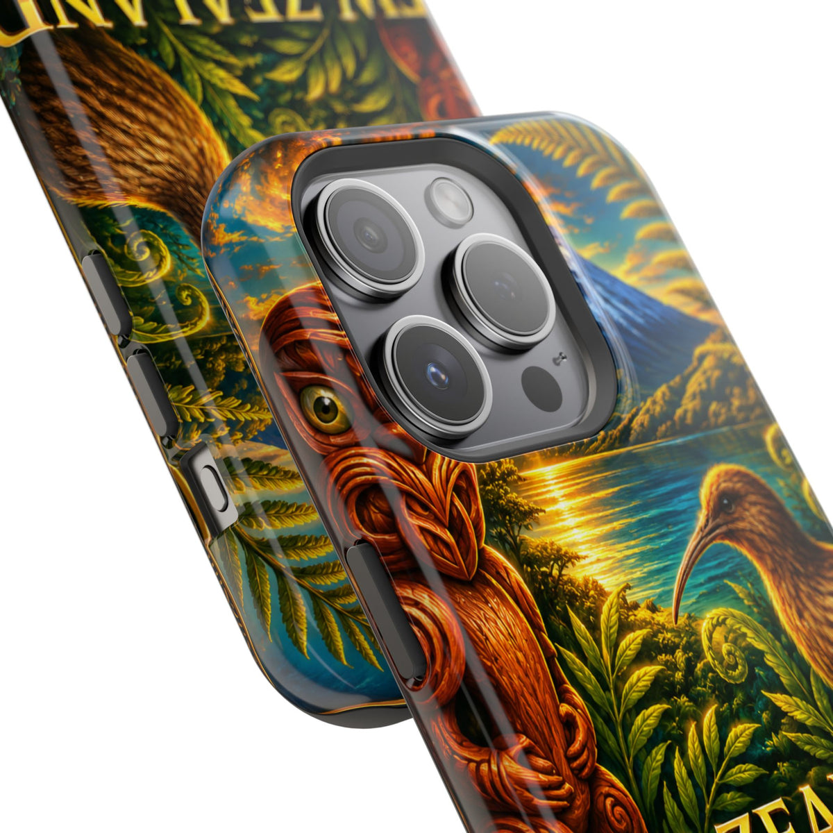 "New Zealand Reinforced Magnetic Case🏞️ – A paradise of nature and adventure"