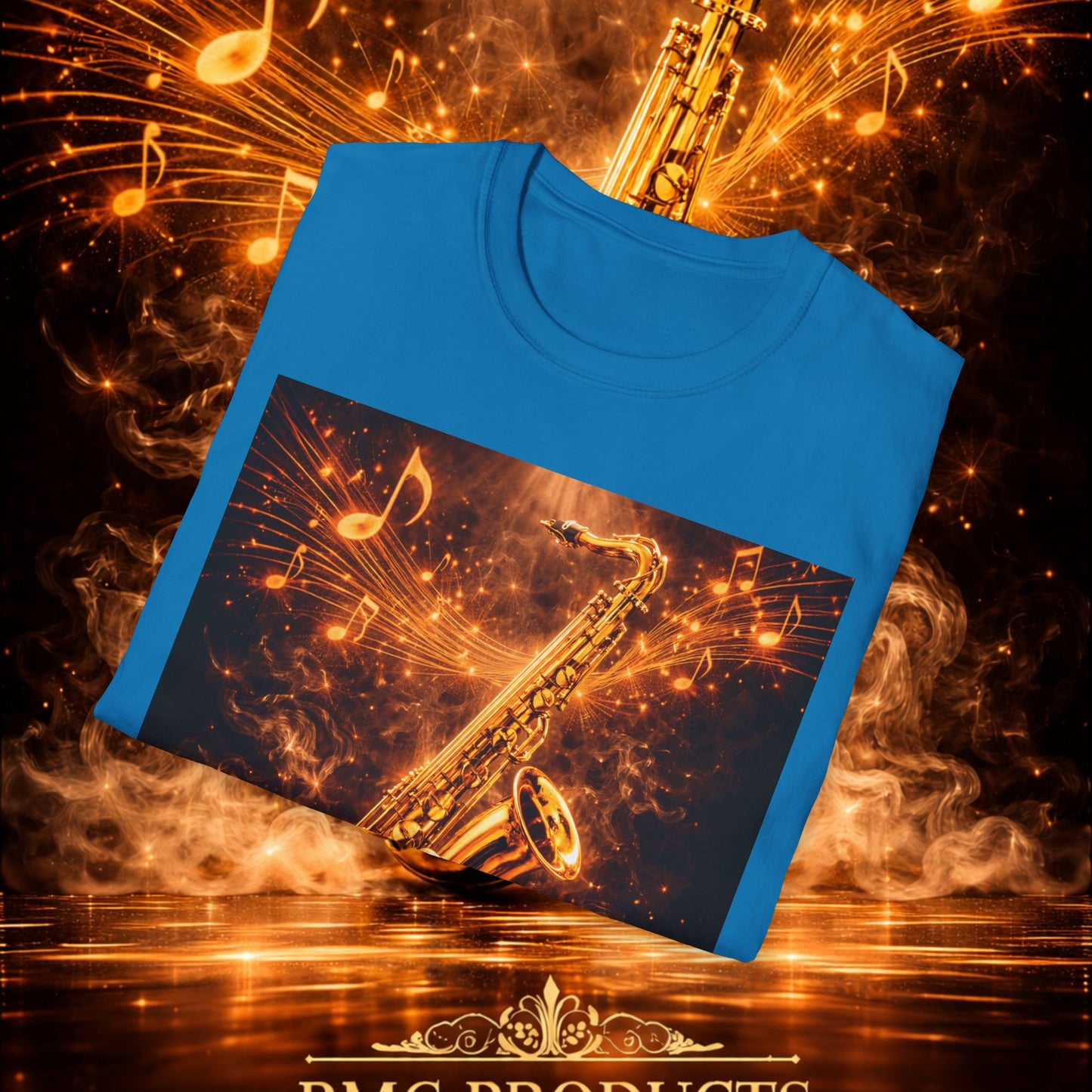 "Camiseta sax 🎷🔥 Haz que arda cada nota.” 🔥🎷