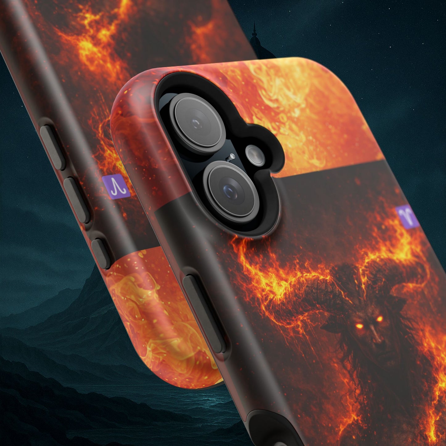 "Funda Magnética Reforzada ♈ Aries — Espíritu de fuego"