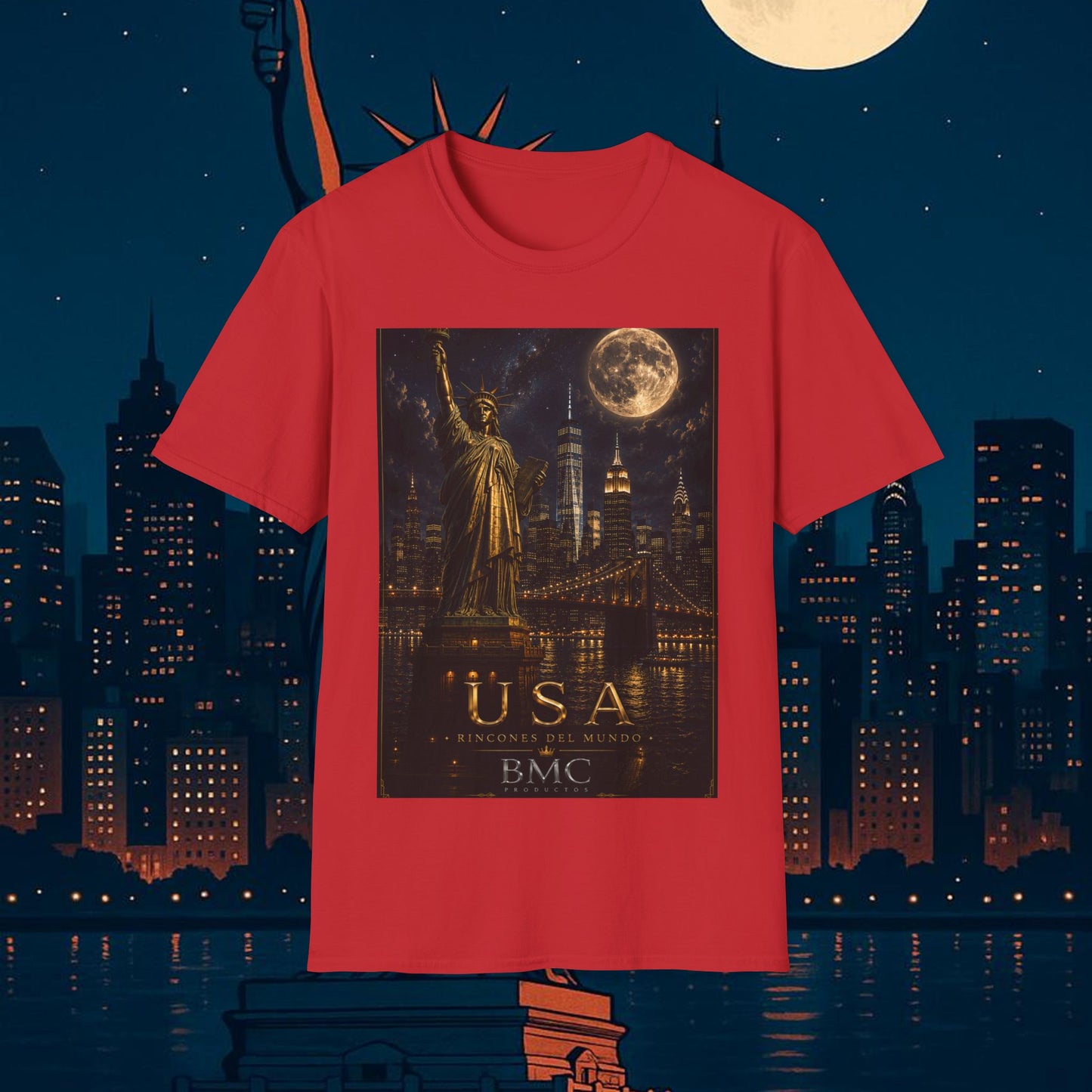 "Camiseta Estados Unidos: Sueños, Libertad y Grandes Horizontes 🗽🏜️🌆"