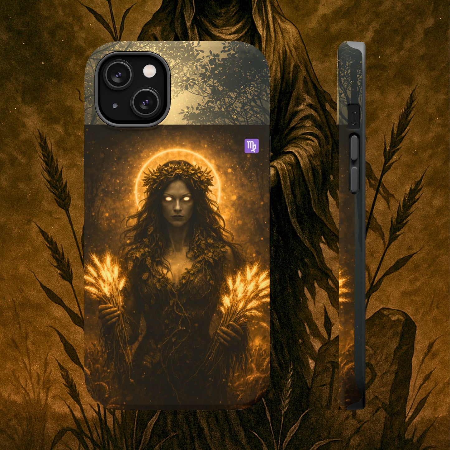 "Funda Magnética Reforzada ♍ Virgo-La Guardiana del Conocimiento"