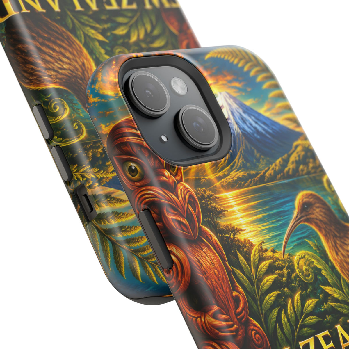 "New Zealand Reinforced Magnetic Case🏞️ – A paradise of nature and adventure"