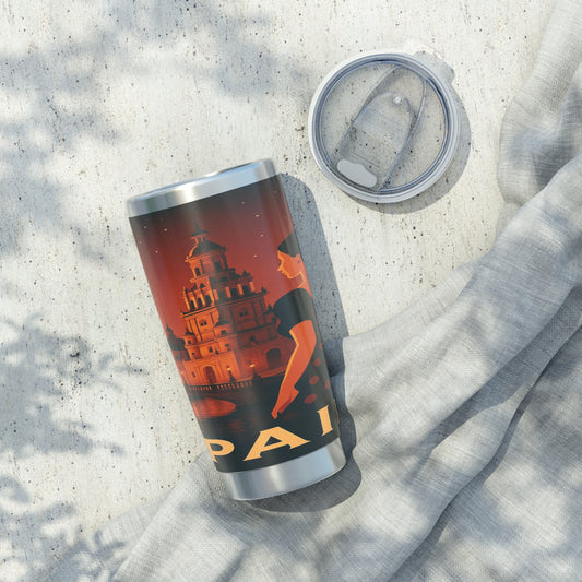"Vaso Térmico Vagabond 20oz España: Pasión, Arte y Sabores que Enamoran 🎨💃🍷"