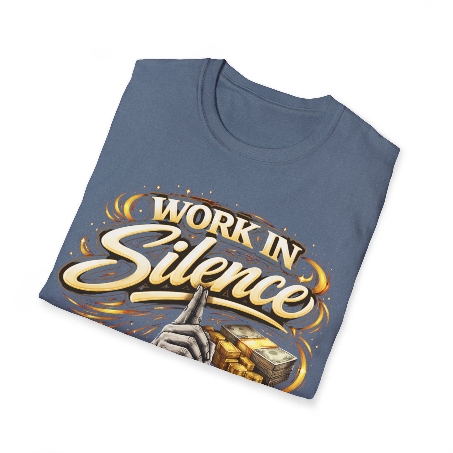 "Camiseta Work in silence 🔥"