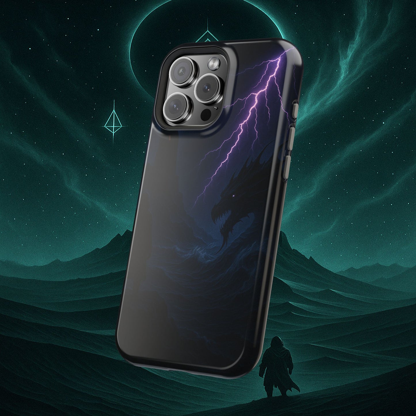 "Funda Magnética Reforzada 🐉 El Despertar del Leviatán"""