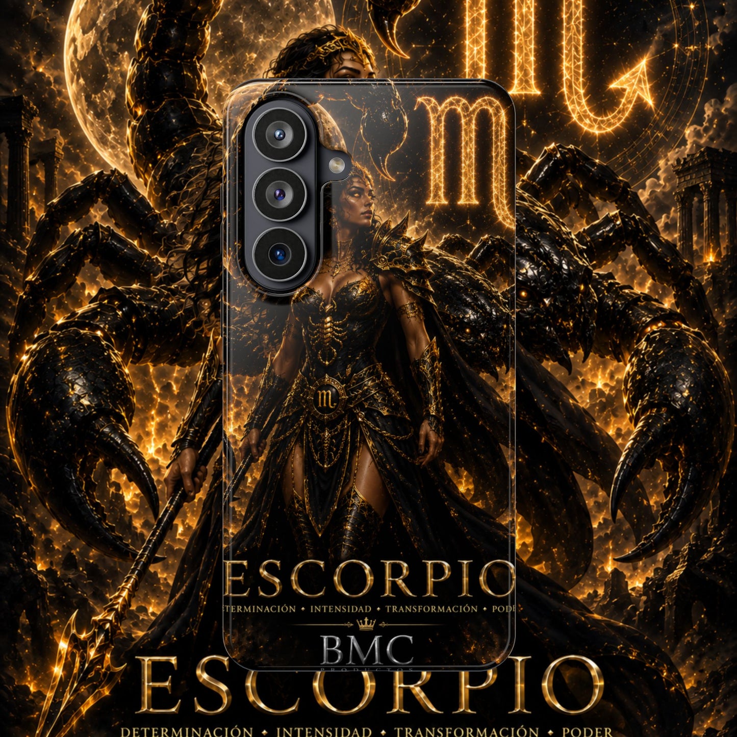 "Funda Magnética Reforzada ESCORPIO M –La Vigilante de las Sombras"