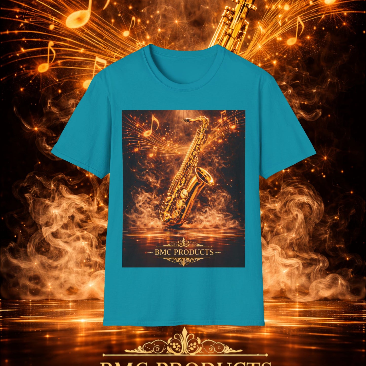 "Camiseta sax 🎷🔥 Haz que arda cada nota.” 🔥🎷