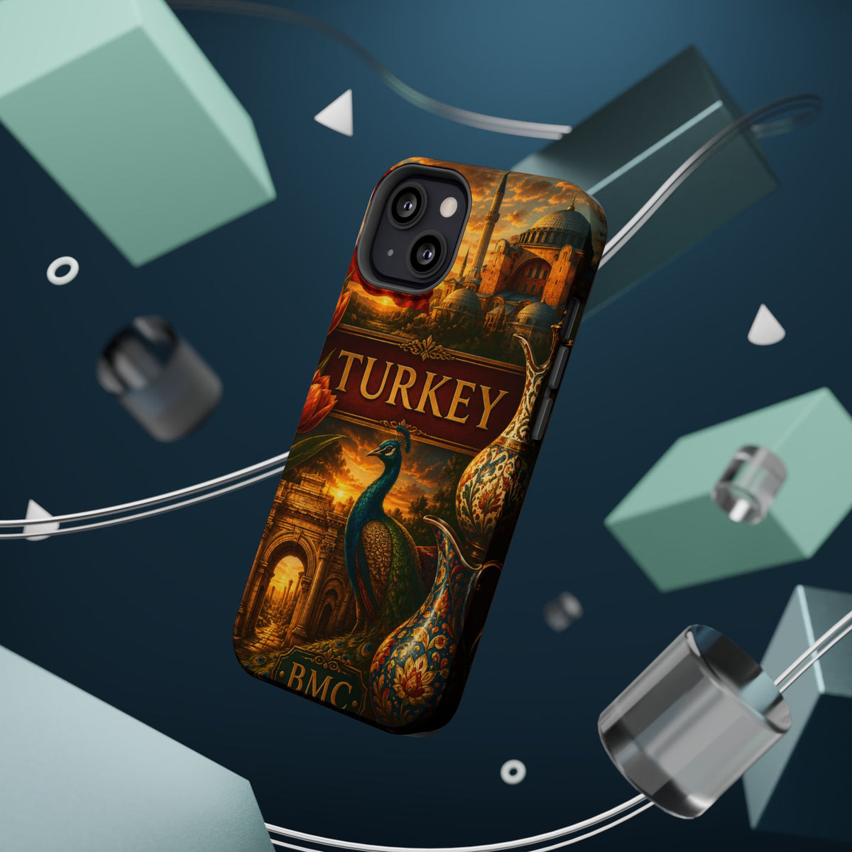 "Reinforced Magnetic Case Turkey✨ – Where East meets West"
