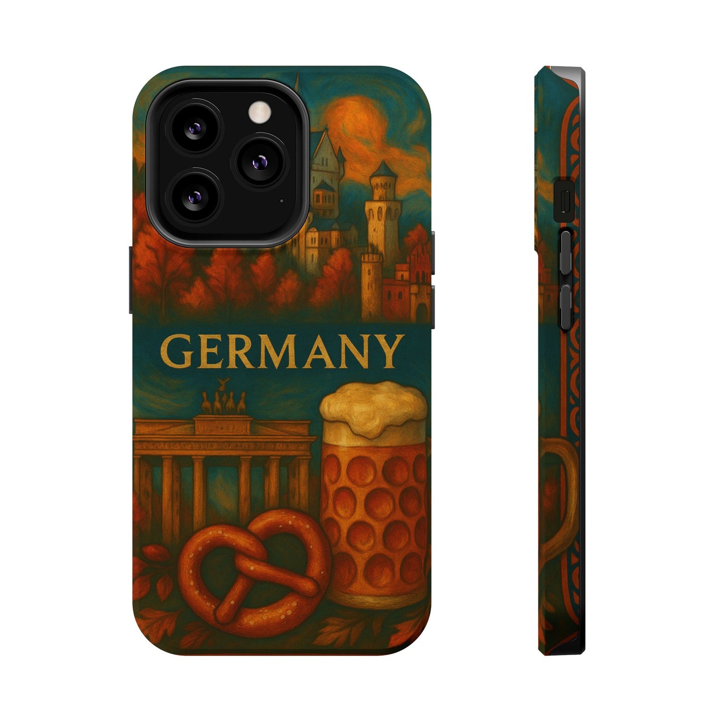 "Funda Magnética Reforzada Alemania: Fortaleza, Historia y Tradición 🎖️🏰🍺"