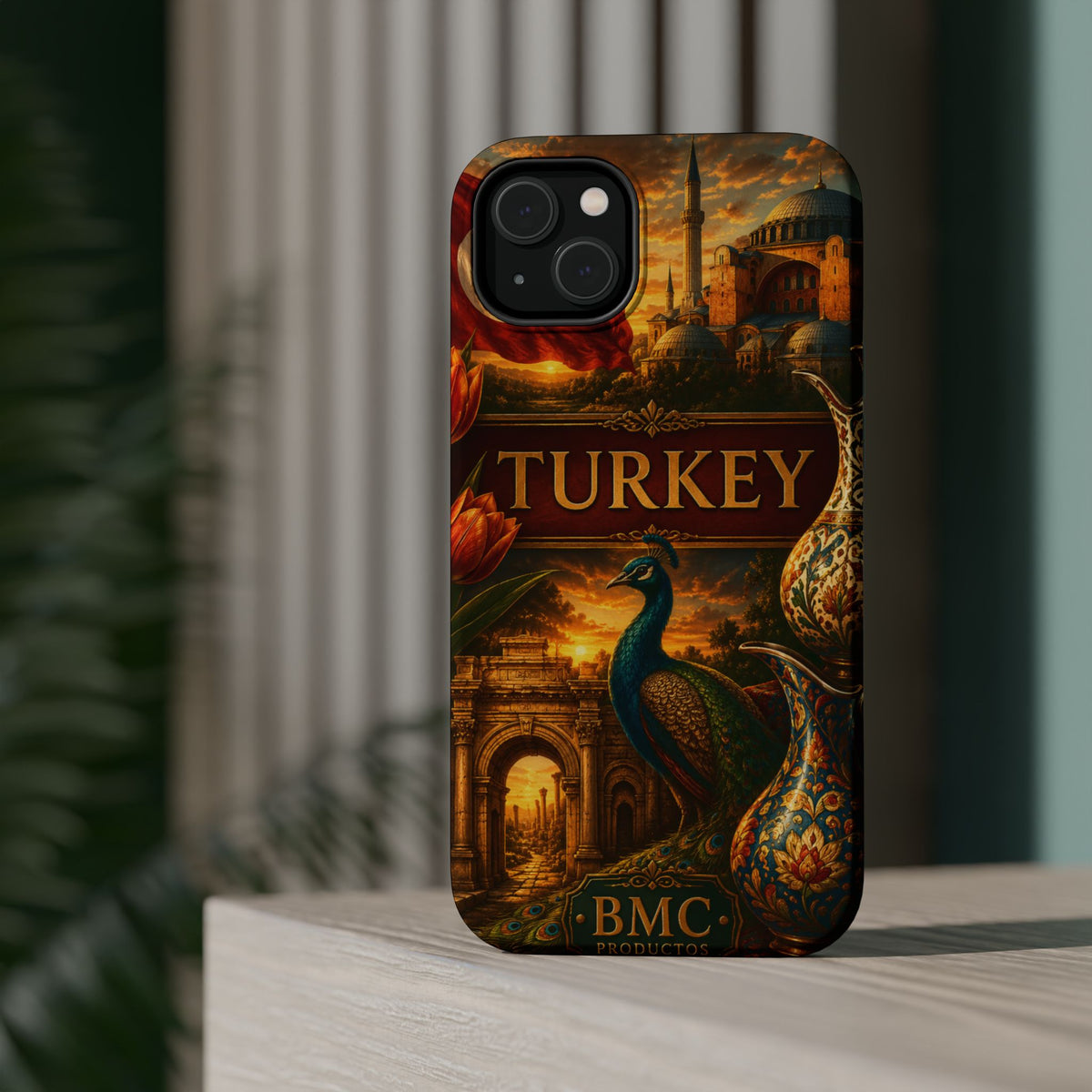 "Reinforced Magnetic Case Turkey✨ – Where East meets West"