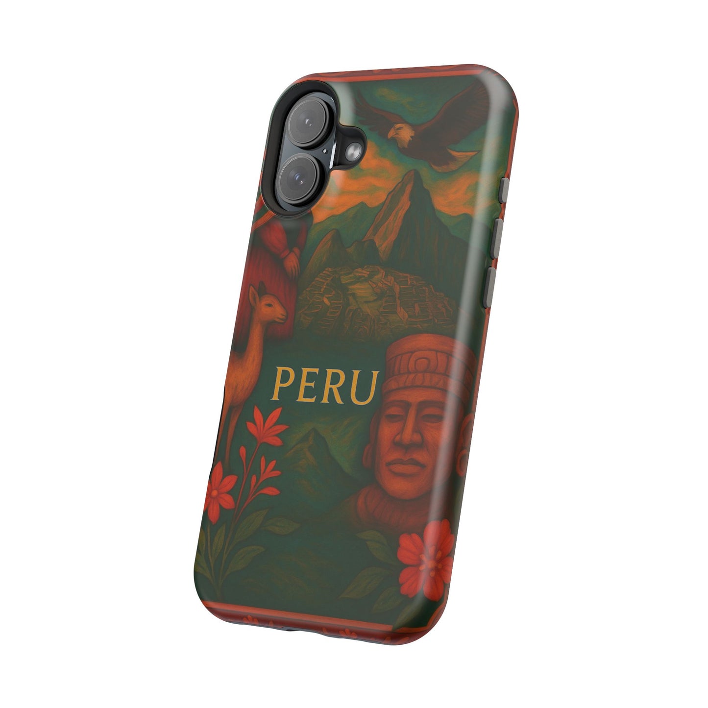 "Funda Magnética Reforzada Perú: Misticismo, Historia y Maravillas Eternas 🏔️🦙🛕"