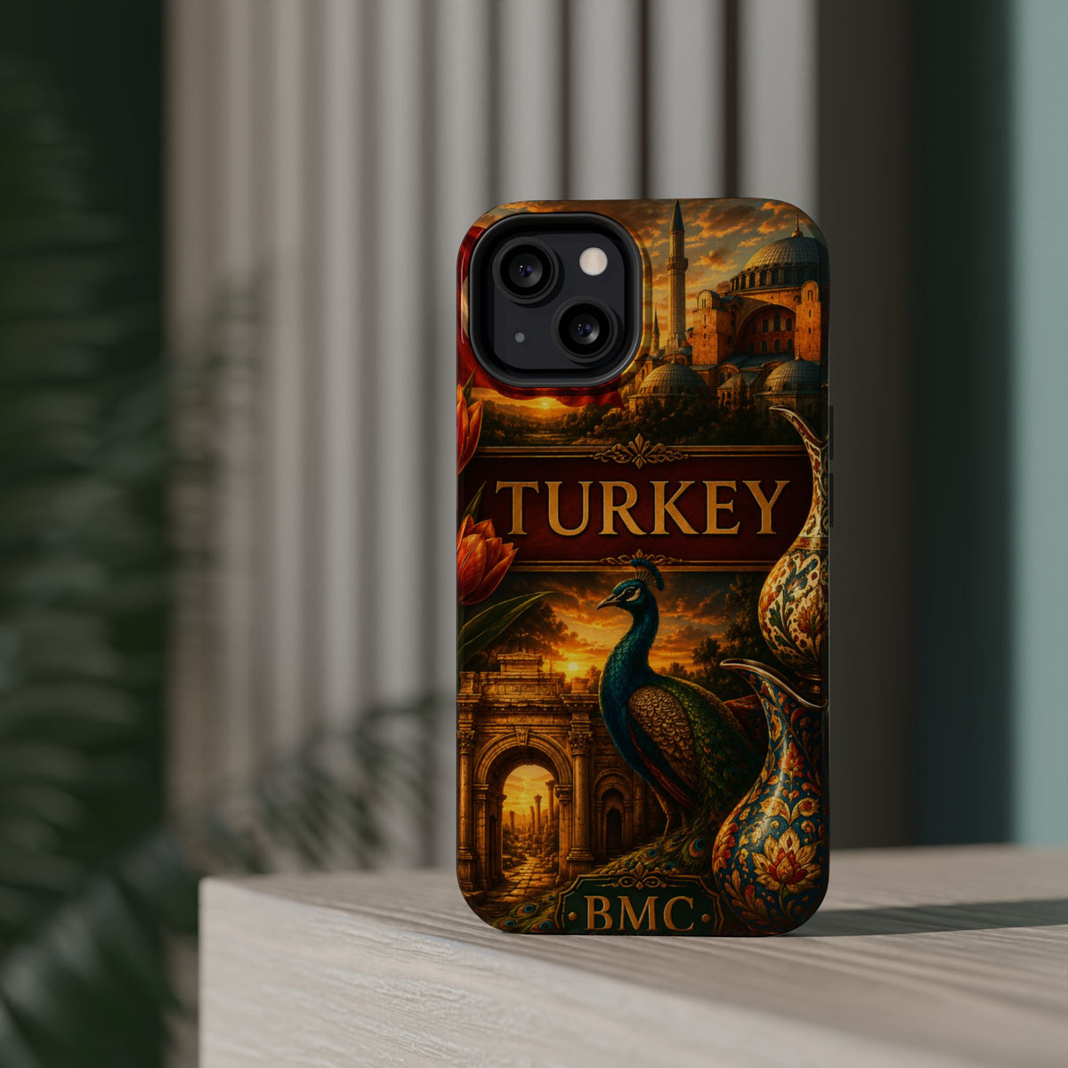 "Reinforced Magnetic Case Turkey✨ – Where East meets West"