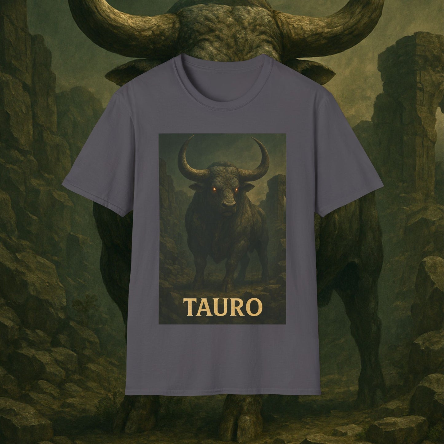 "Camiseta ♉ Tauro — Fuerza silenciosa de la tierra"