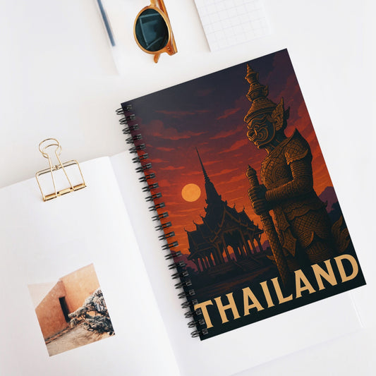 "libreta Thailand🌴 – El Reino de las Sonrisas y la Aventura"