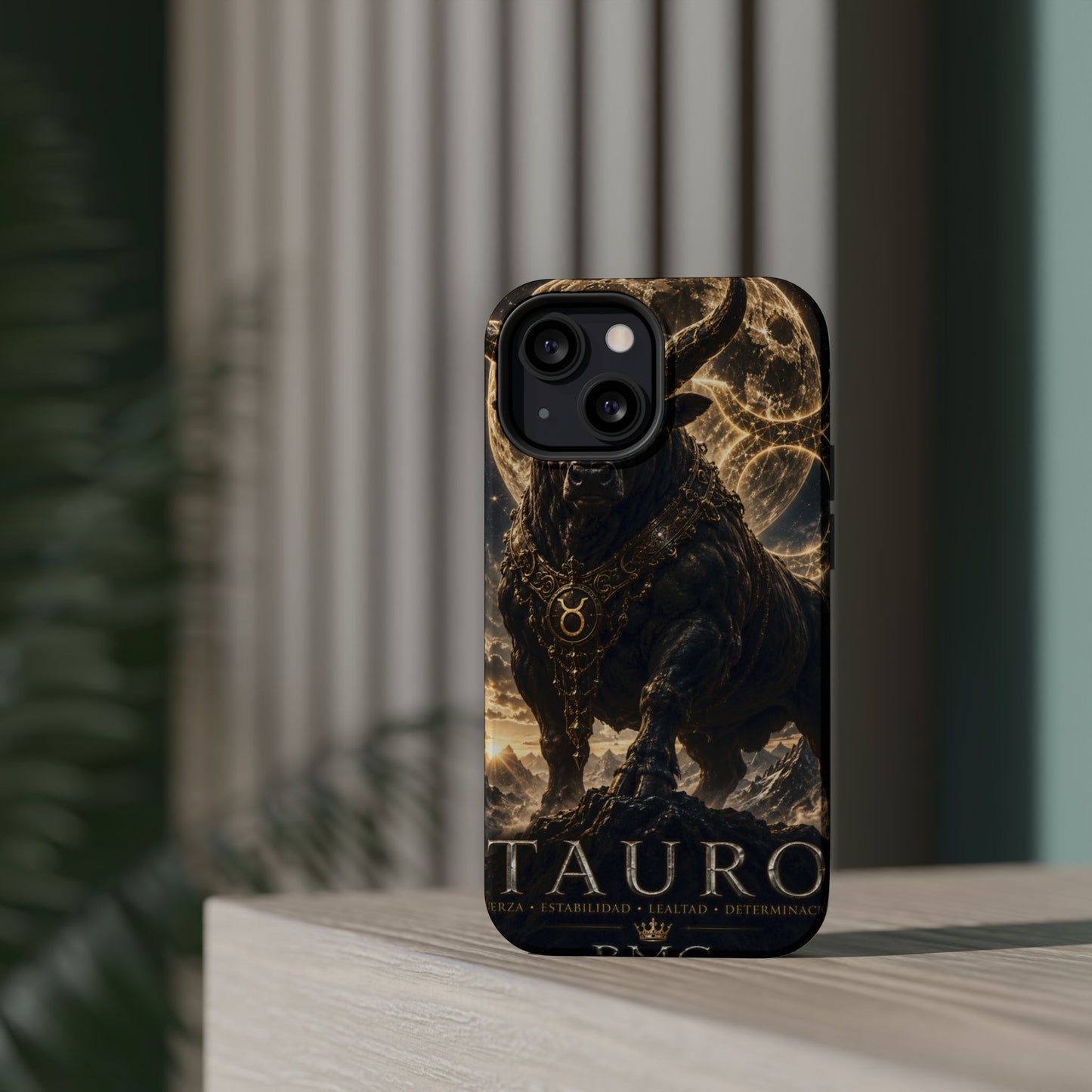 "Funda Magnética Reforzada♉ Tauro — Fuerza silenciosa de la tierra"