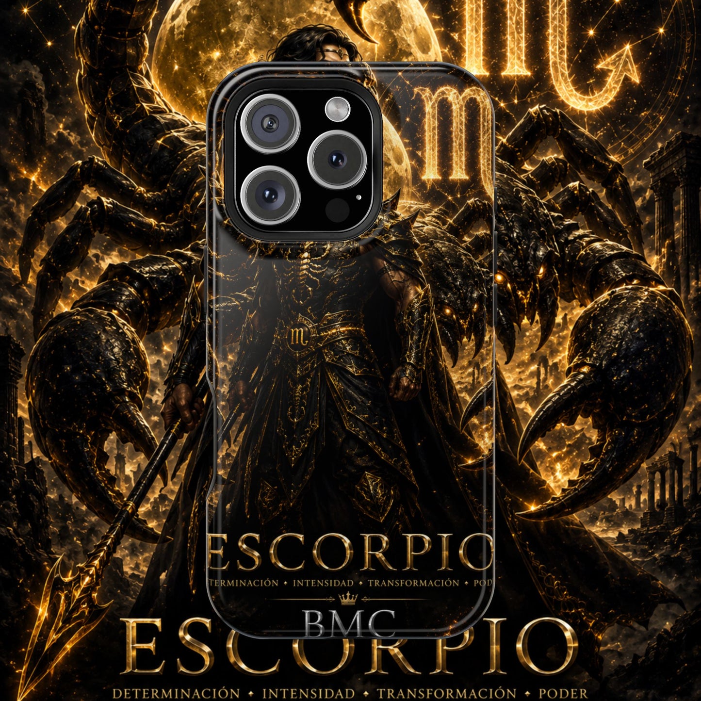 "Funda Magnética Reforzada ESCORPIO – El Vigilante de las Sombras"