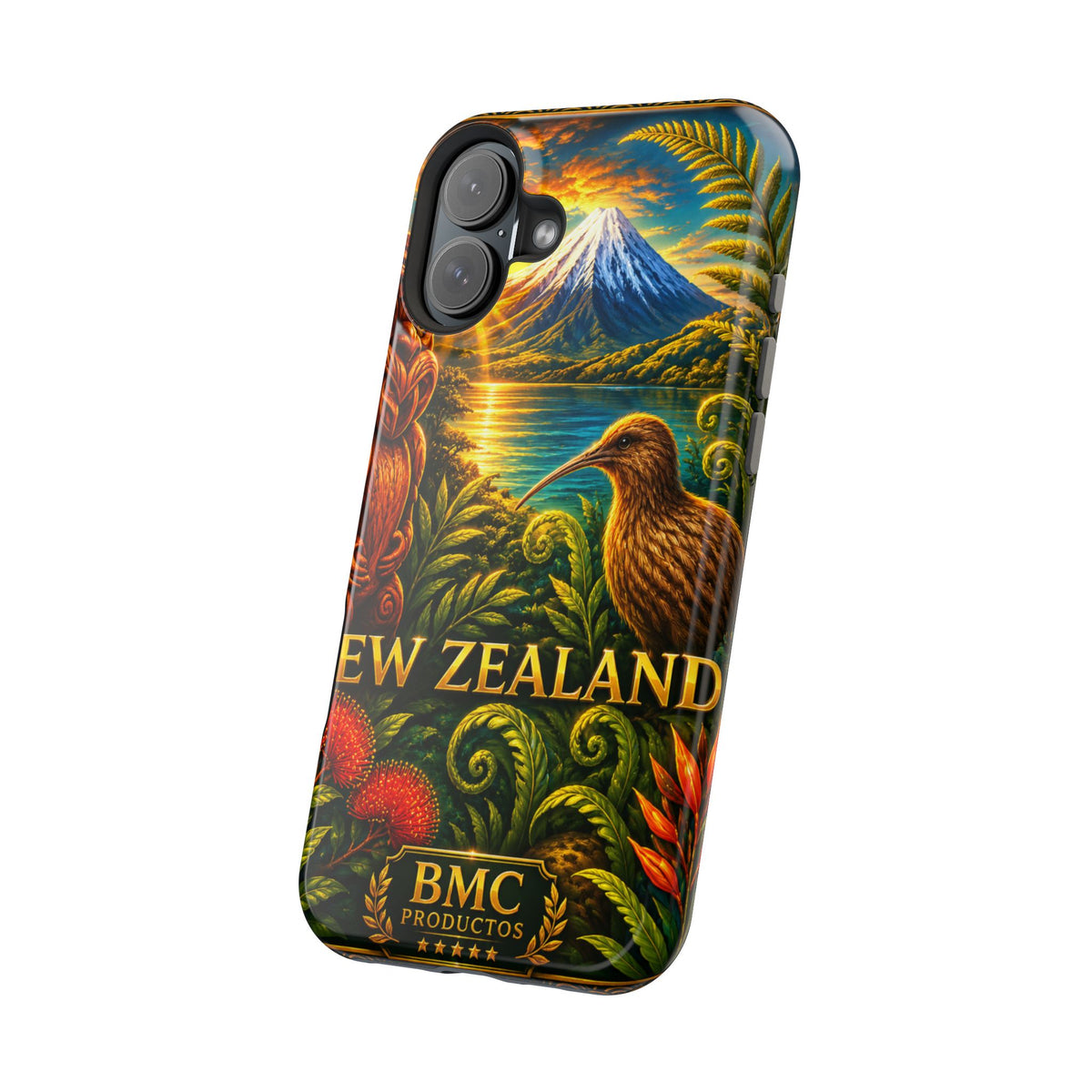 "New Zealand Reinforced Magnetic Case🏞️ – A paradise of nature and adventure"
