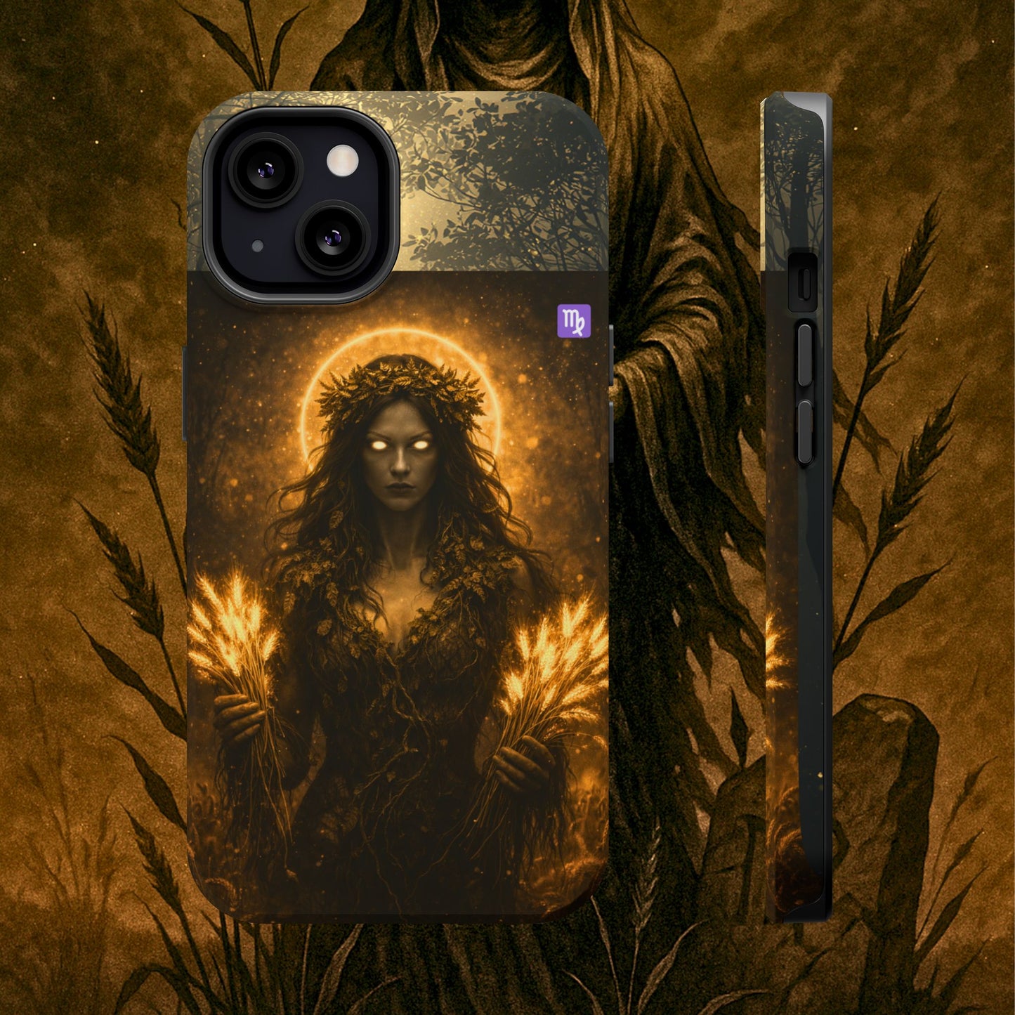 "Funda Magnética Reforzada ♍ Virgo-La Guardiana del Conocimiento"