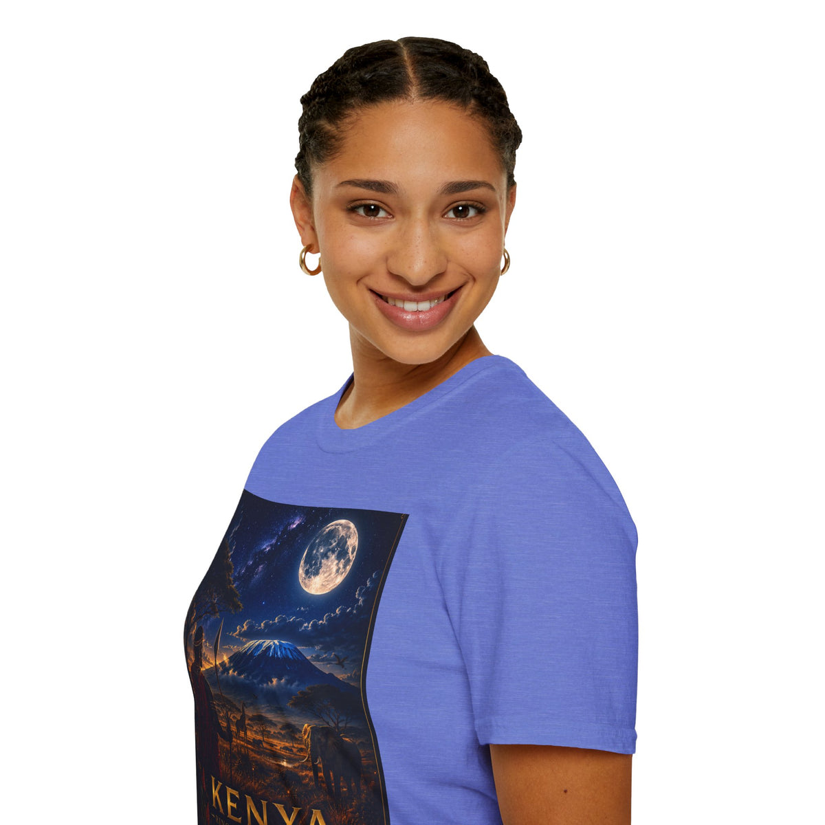 "Camiseta Kenia: Aventura Salvaje y Tierra de Horizontes Infinitos 🦁🌄🏕️"
