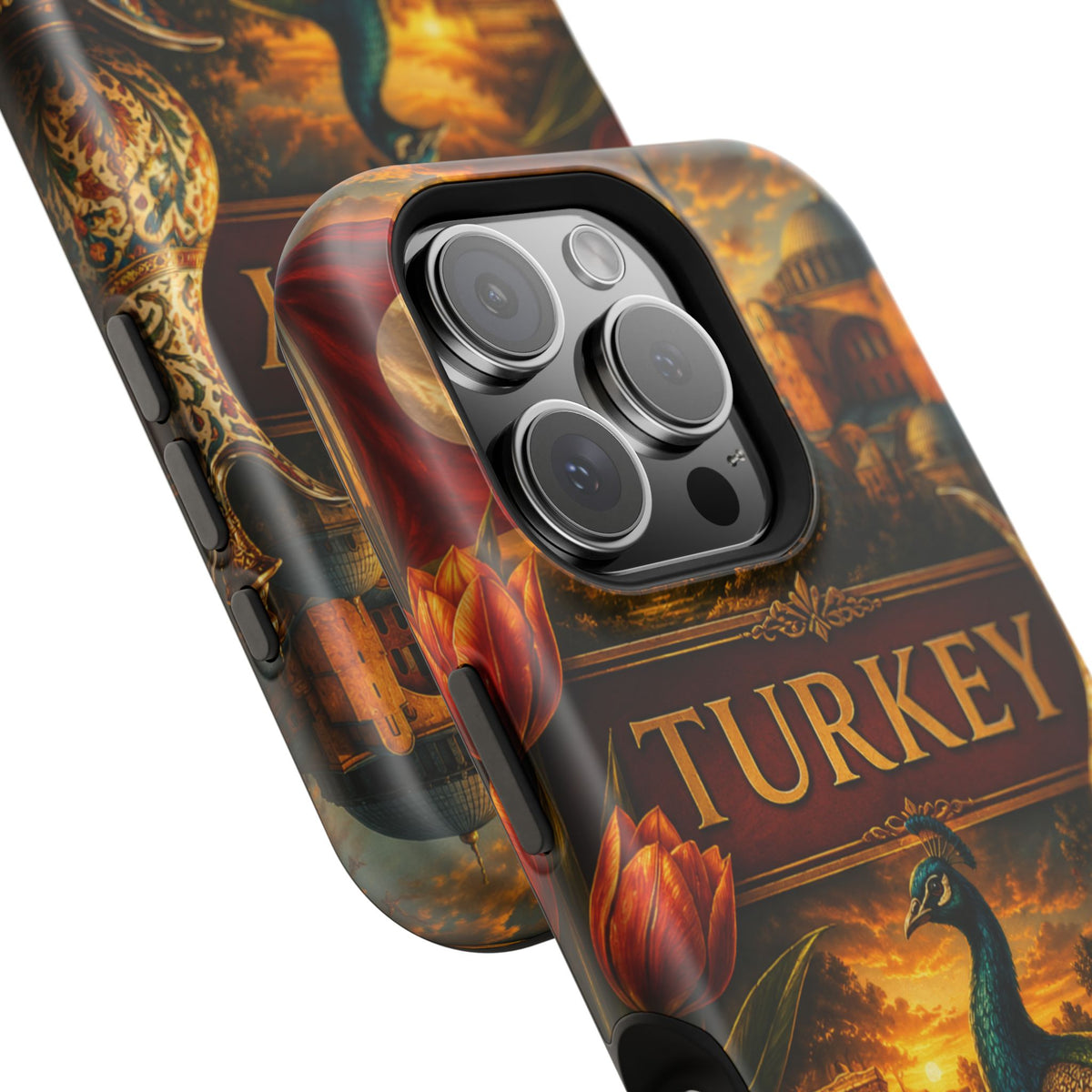 "Reinforced Magnetic Case Turkey✨ – Where East meets West"