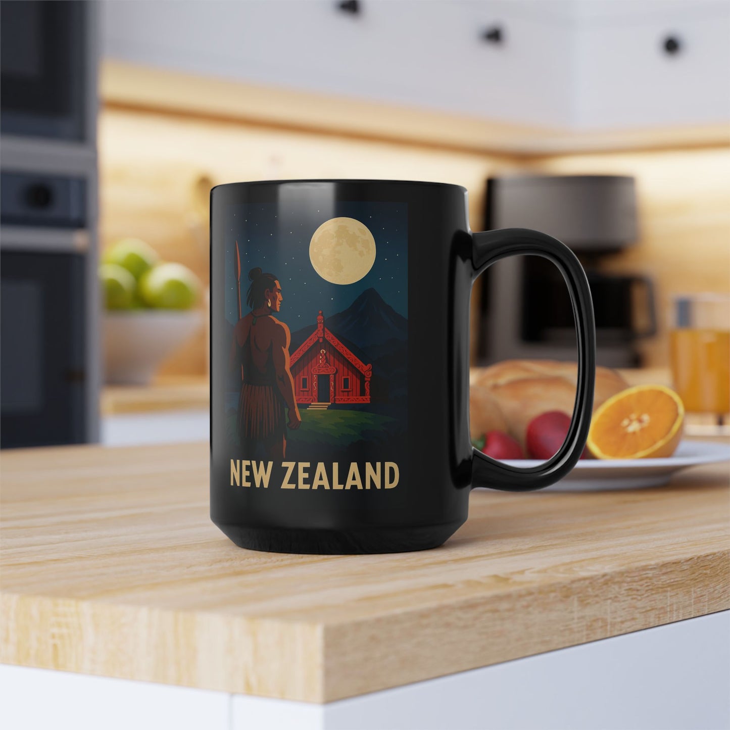 "New Zealand Mug🏞️ – A paradise of nature and adventure"