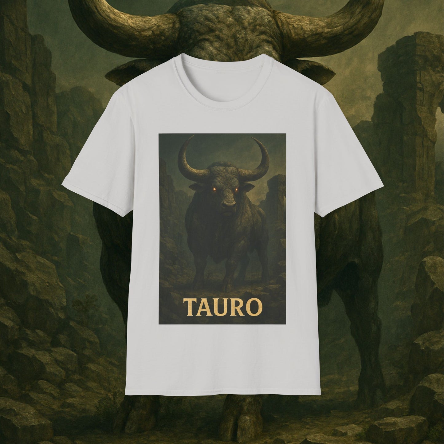 "Camiseta ♉ Tauro — Fuerza silenciosa de la tierra"