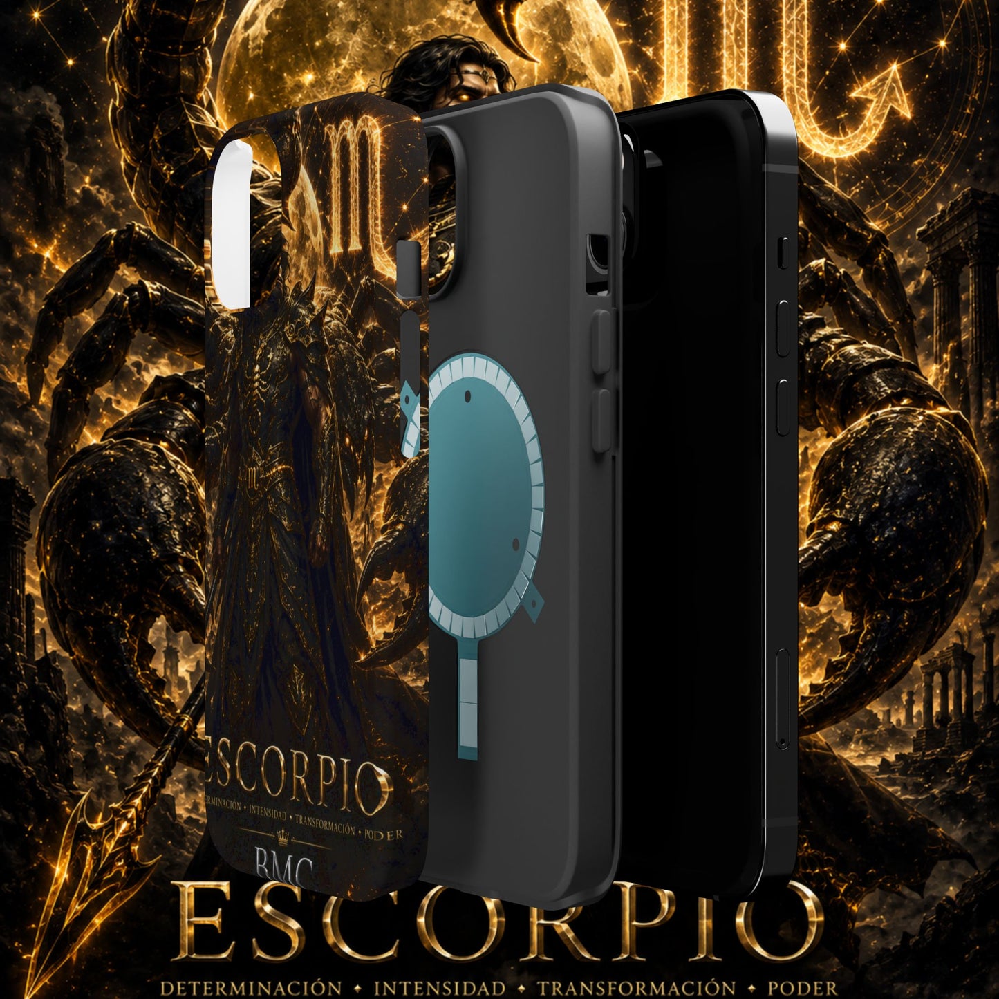 "Funda Magnética Reforzada ESCORPIO – El Vigilante de las Sombras"
