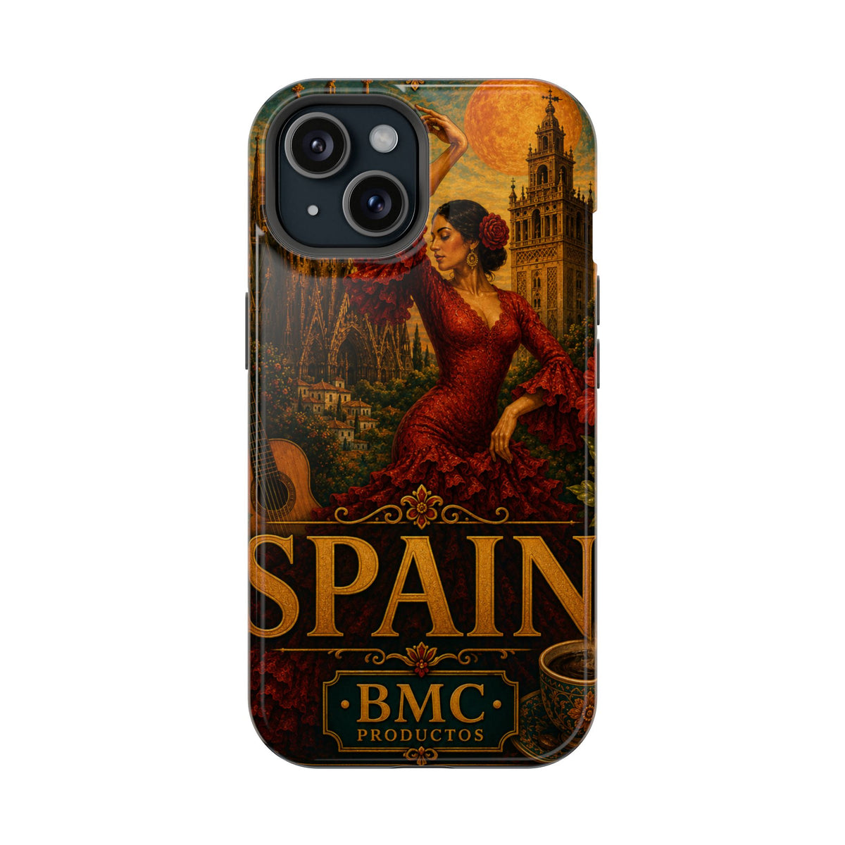 "Reinforced Magnetic Case Spain: Passion, Art, and Flavors That Make You Fall in Love 🎨💃🍷" 