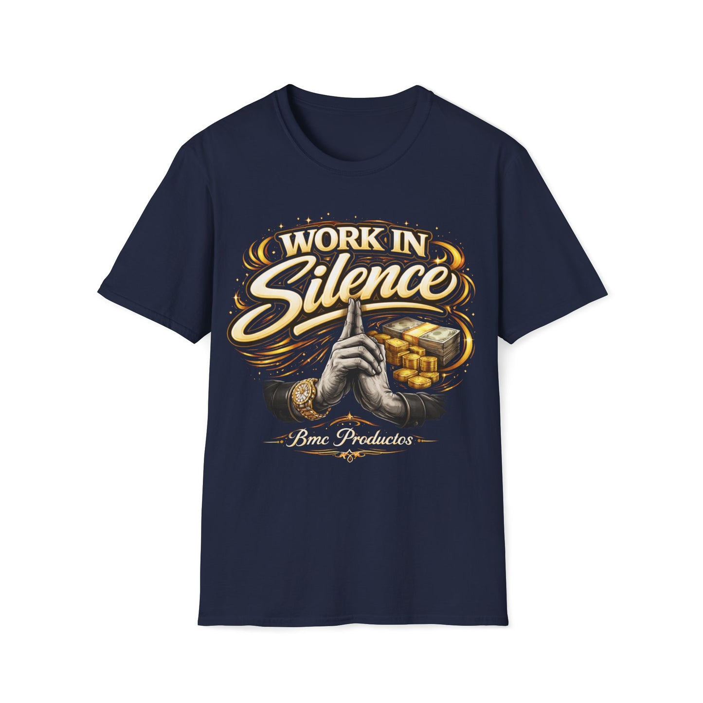"Camiseta Work in silence 🔥"
