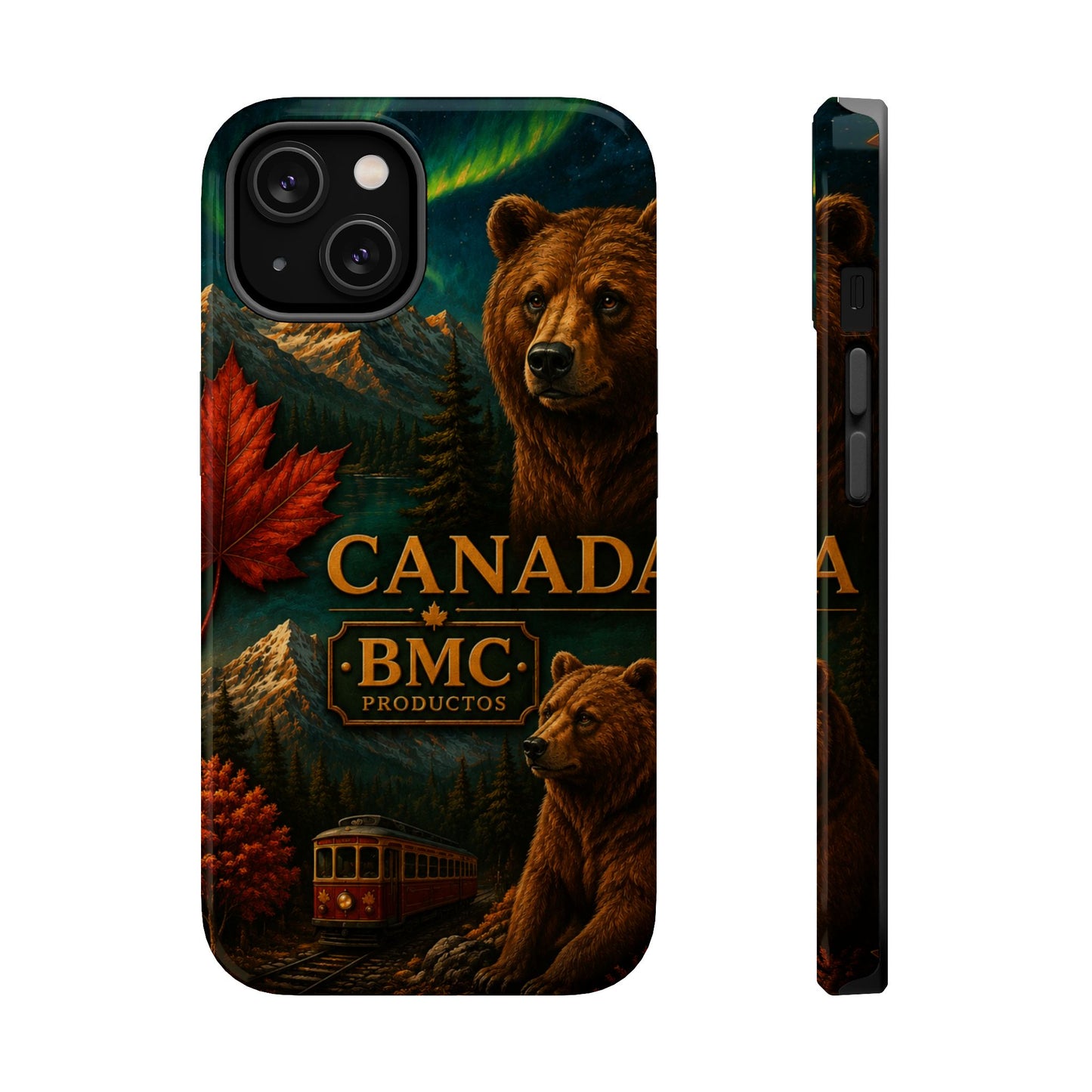 "Funda Magnética Reforzada Magnética Reforzada Canadá: Naturaleza Majestuosa y Espíritu Libre 🍁🏞️🦌"