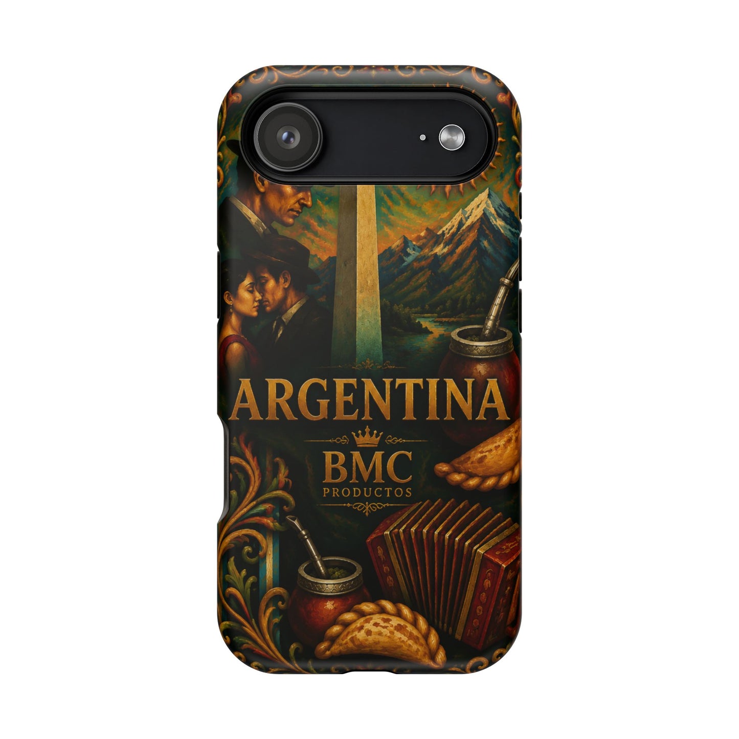 "Funda Magnética Reforzada Argentina: Pasión, Tradición y Tierra de Sueños🔥🏞️"