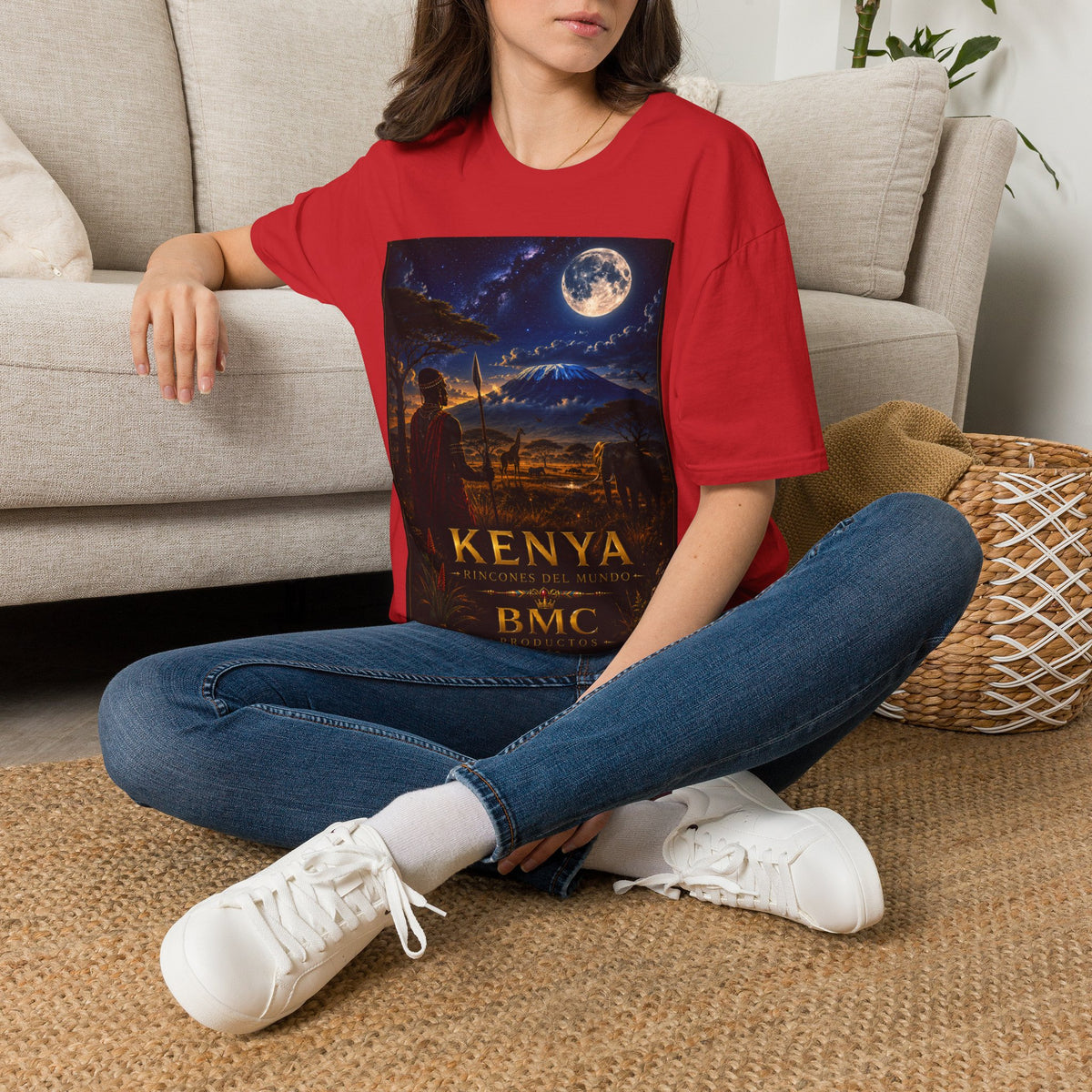 "Camiseta Kenia: Aventura Salvaje y Tierra de Horizontes Infinitos 🦁🌄🏕️"