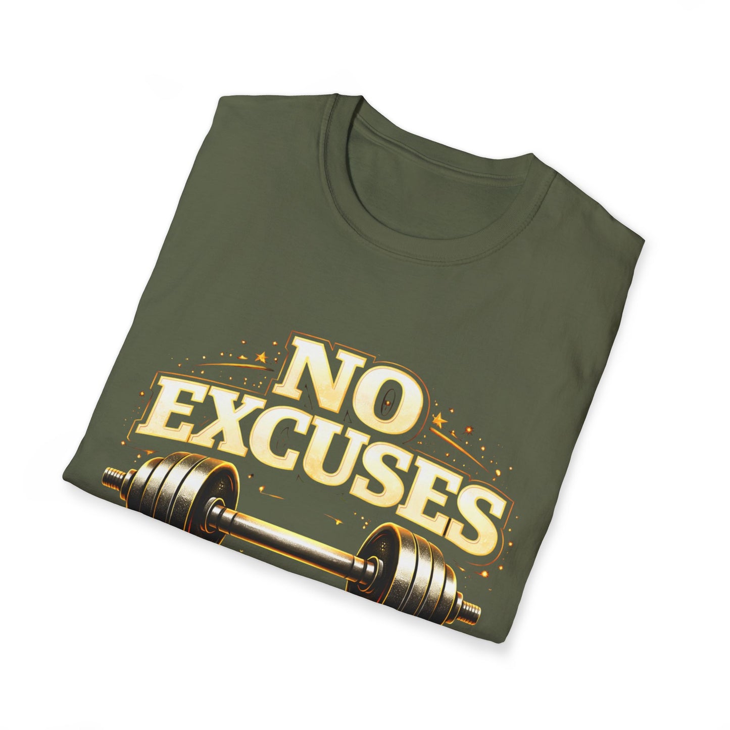 "Camiseta No excuses 💪"