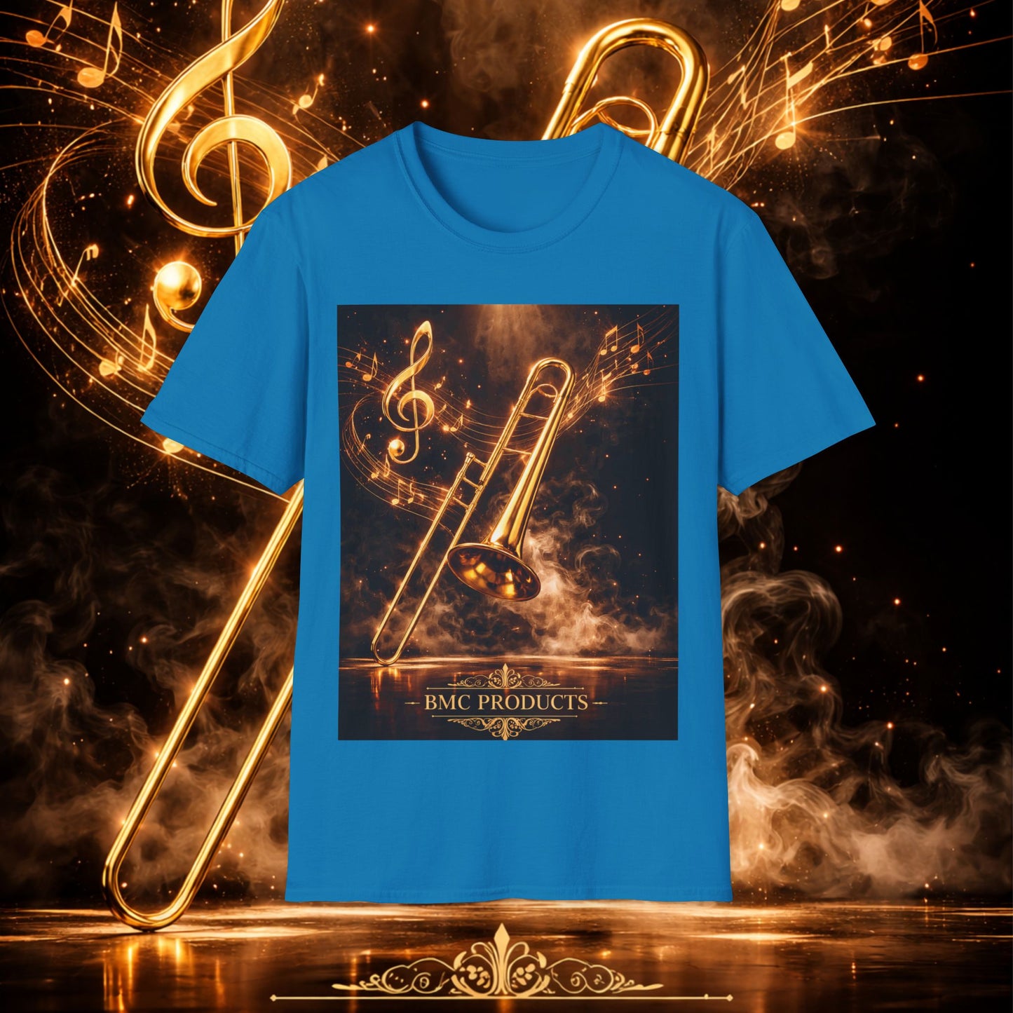 "Camiseta Trombón 🎷🔥No todos los fuegos hacen ruido… algunos tocan el alma.” 🔥🎷