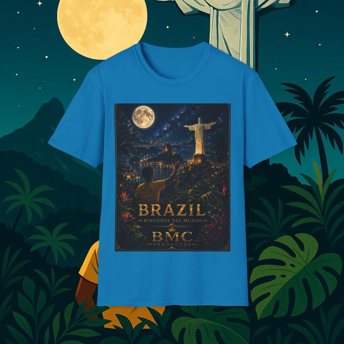 "Camiseta Brasil: Ritmo, Naturaleza y Alegría Infinita 🎶🌴🏖️"