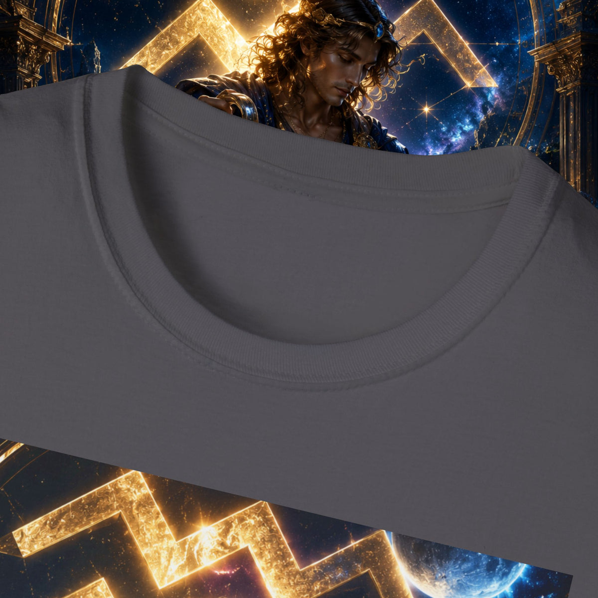 "Camiseta ♒ ACUARIO – El Visionario del Cielo y el Agua"