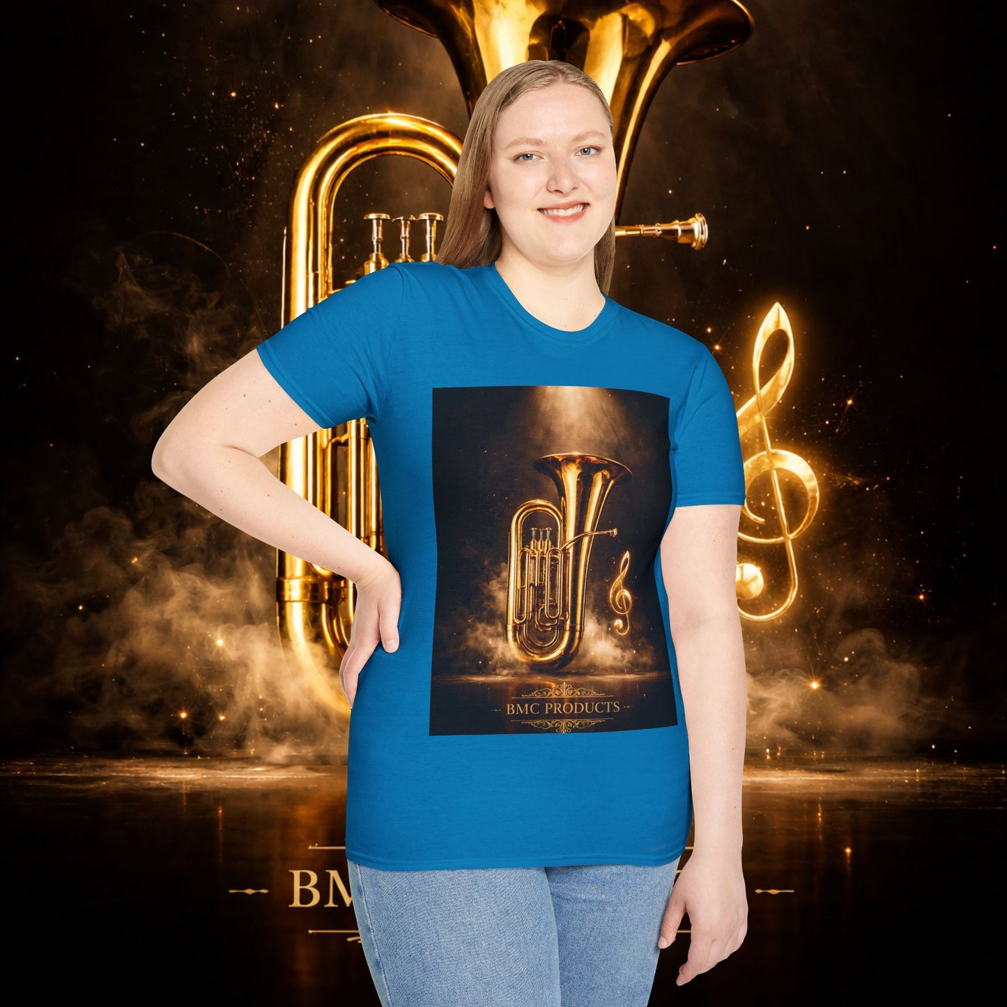 "Camiseta Tuba 🎺🔥 Cuando el alma suena, todo arde.”
