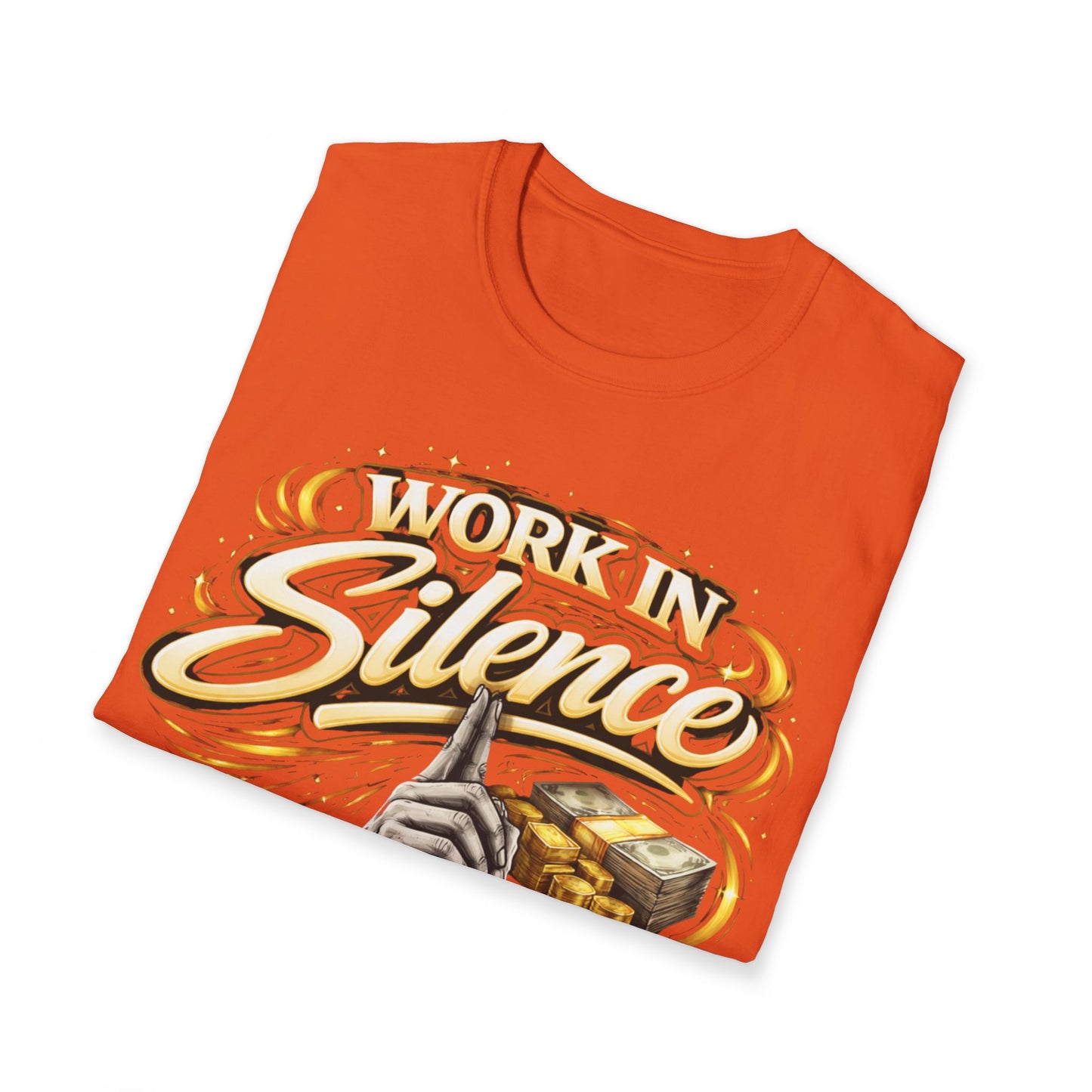 "Camiseta Work in silence 🔥"