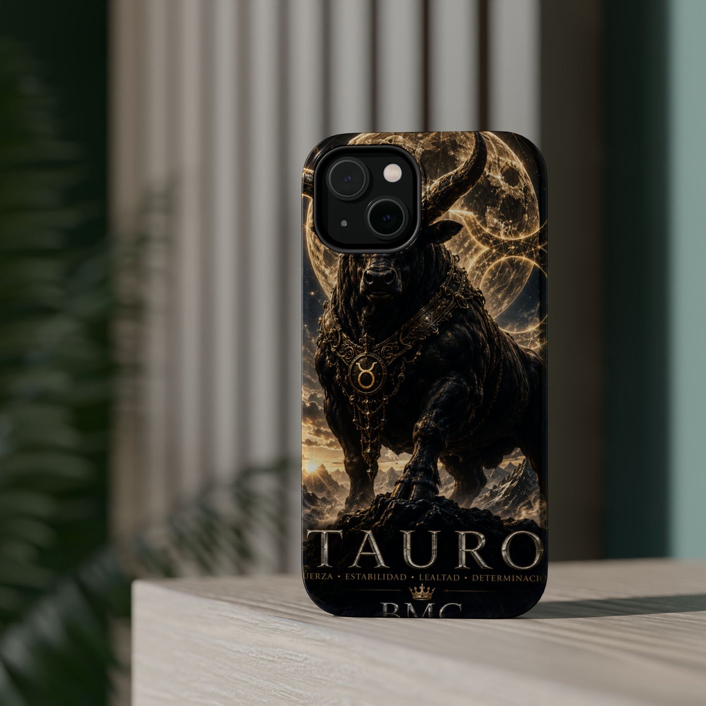 "Funda Magnética Reforzada♉ Tauro — Fuerza silenciosa de la tierra"