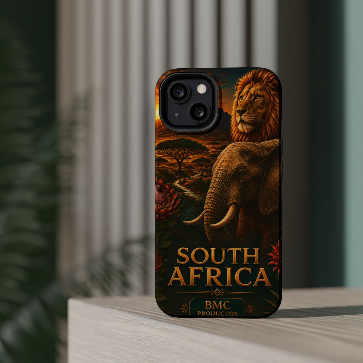"Reinforced Magnetic Case South Africa 🌍 – A world of adventure and diversity"