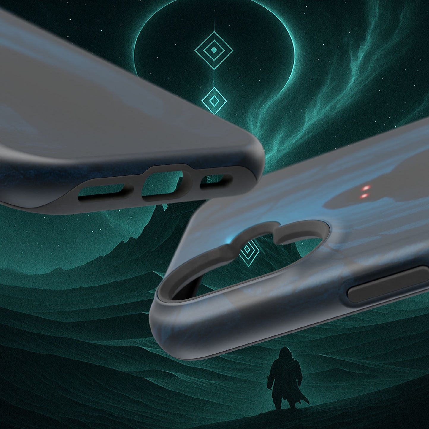 "Funda Magnética Reforzada🖤 El Vigía del Bosque Oscuro"