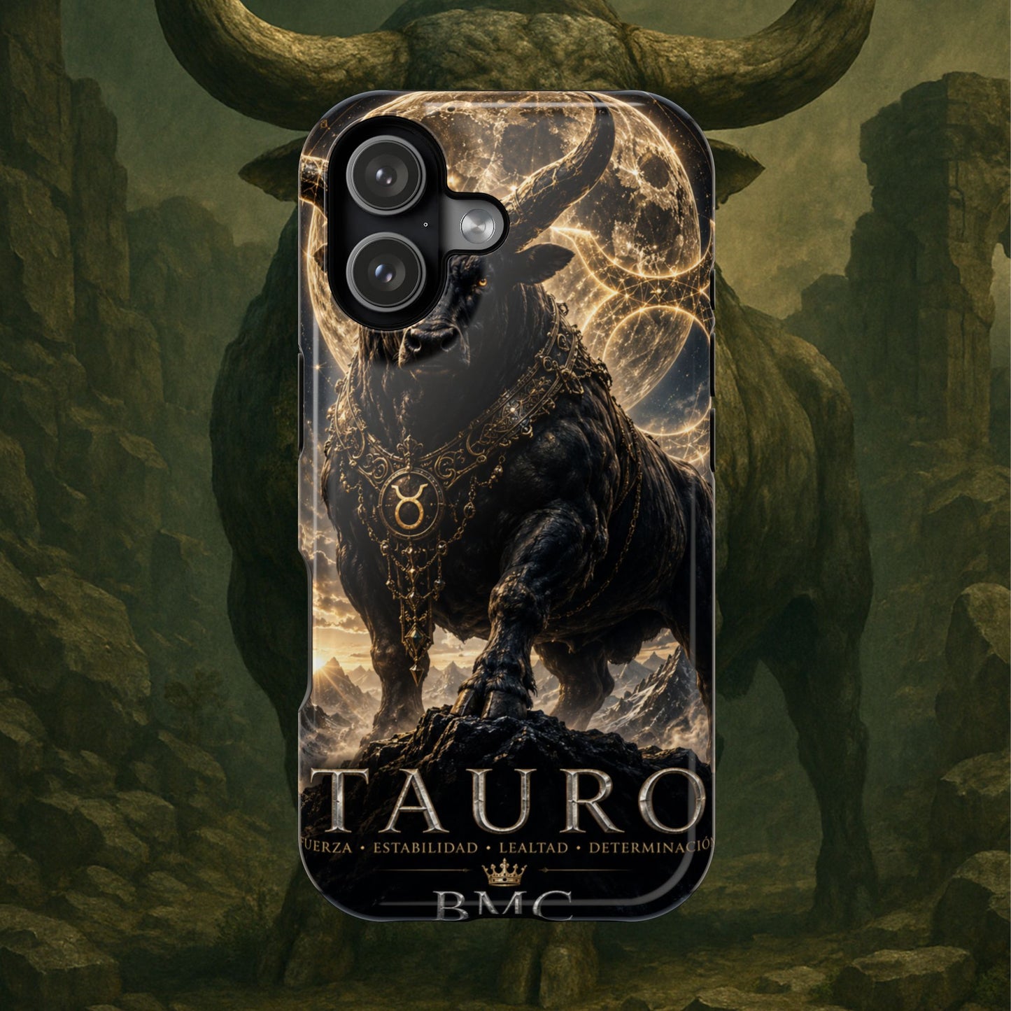 "Funda Magnética Reforzada♉ Tauro — Fuerza silenciosa de la tierra"