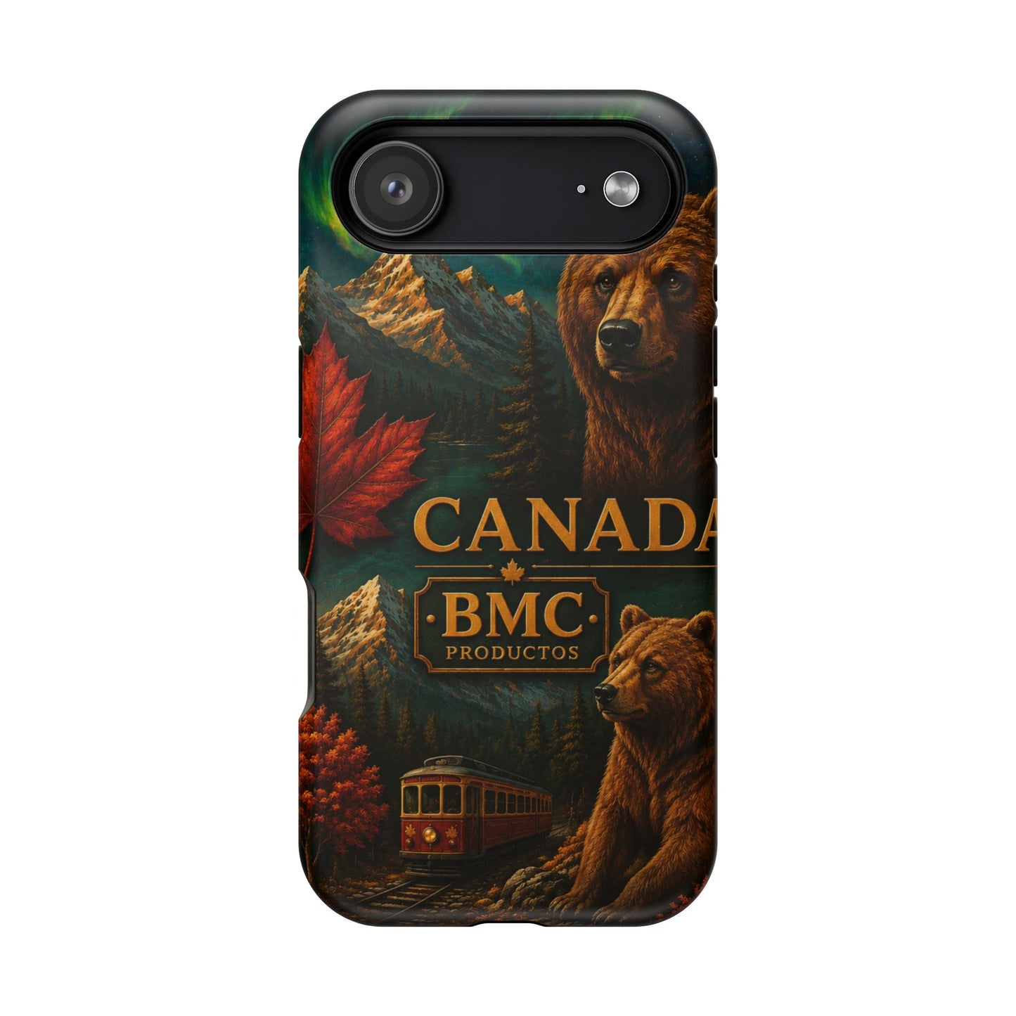 "Funda Magnética Reforzada Magnética Reforzada Canadá: Naturaleza Majestuosa y Espíritu Libre 🍁🏞️🦌"